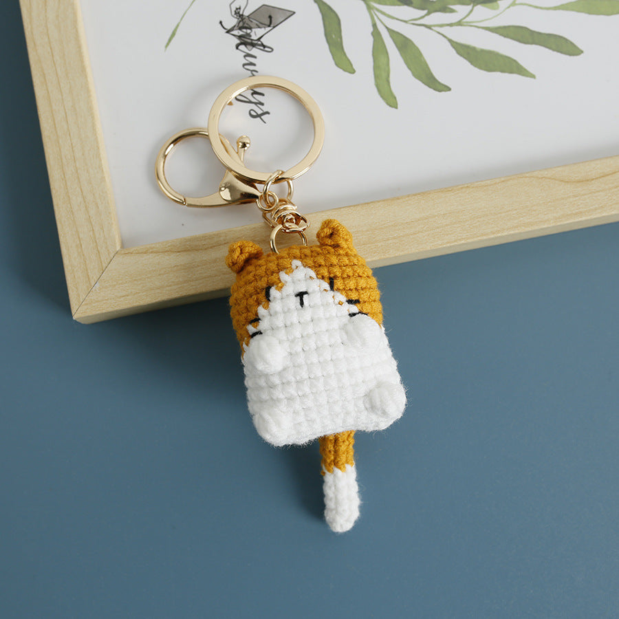 Crochet Kitten Keyring
