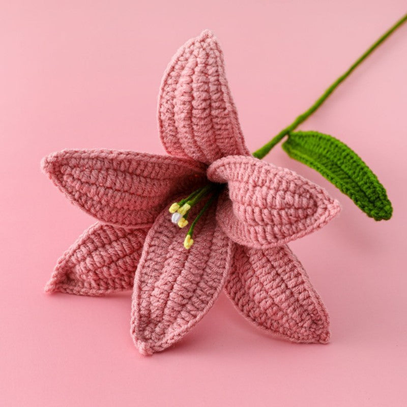 Crochet Lily Stem