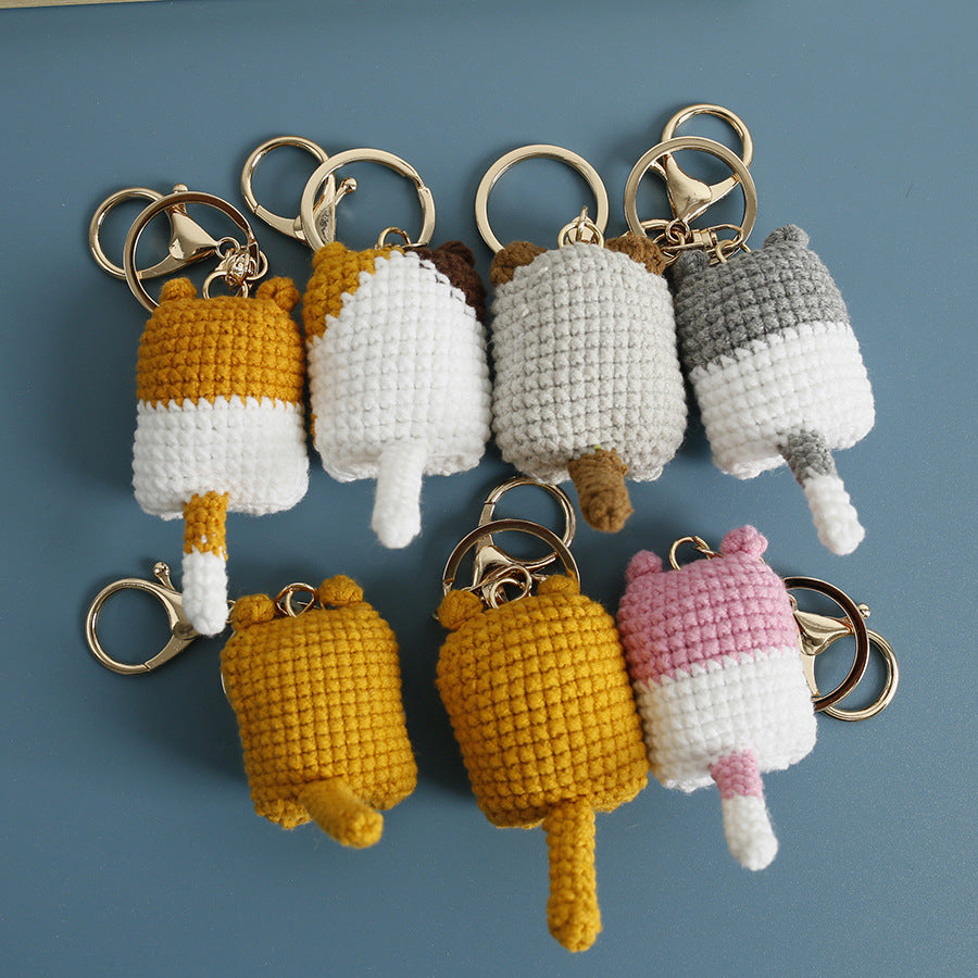 Crochet Kitten Keyring