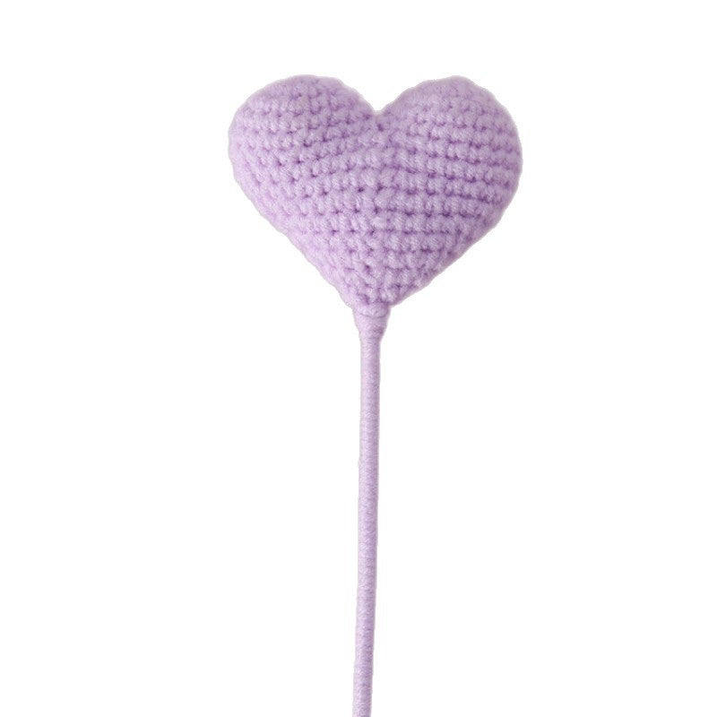 Crochet Heart Stem