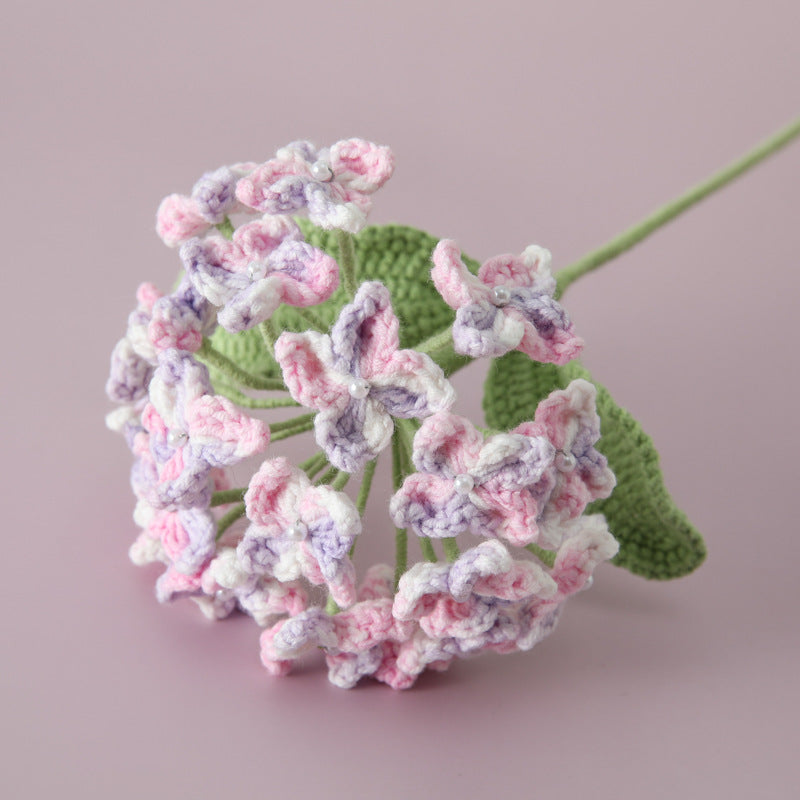 Crochet Hydrangea Stem