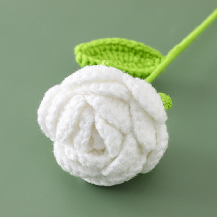 Crochet Rose Stem
