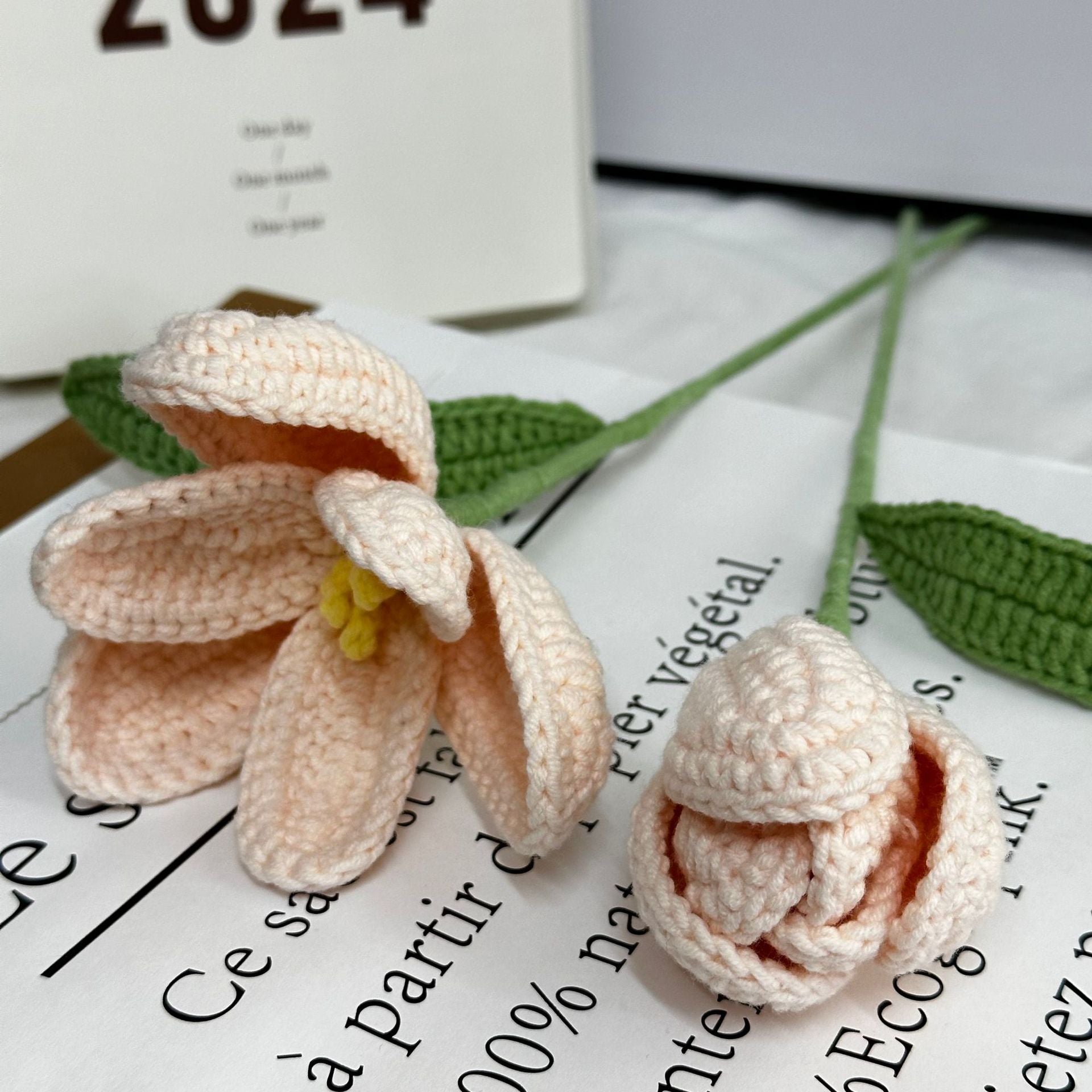 Crochet Tulip Stem