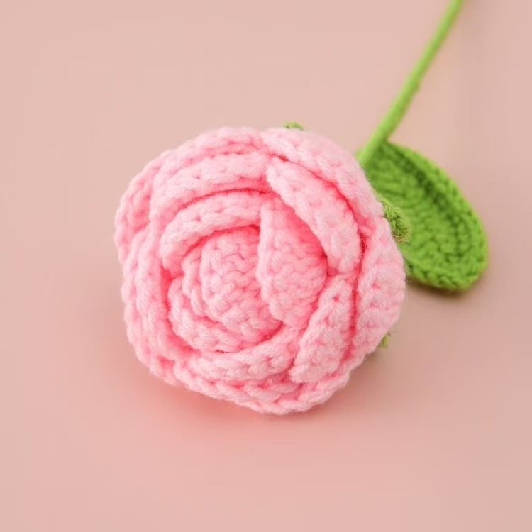 Crochet Rose Stem