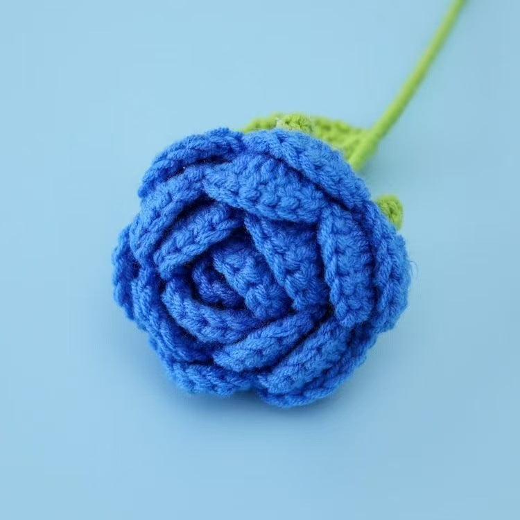 Crochet Rose Stem