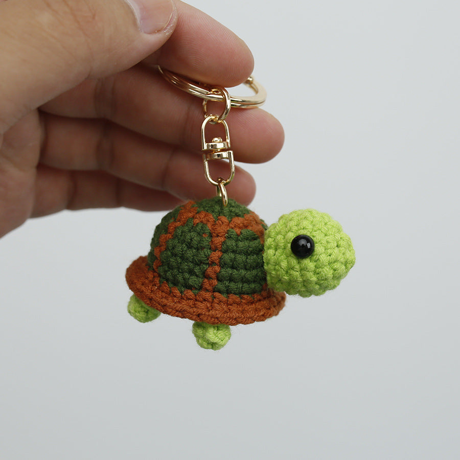 Crochet Turtle Keyring
