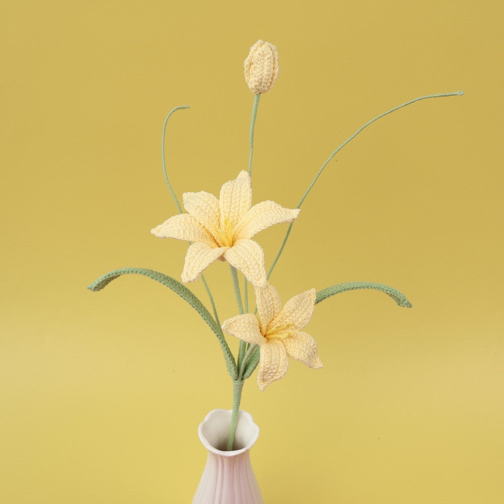 Crochet Rain Lily Stem