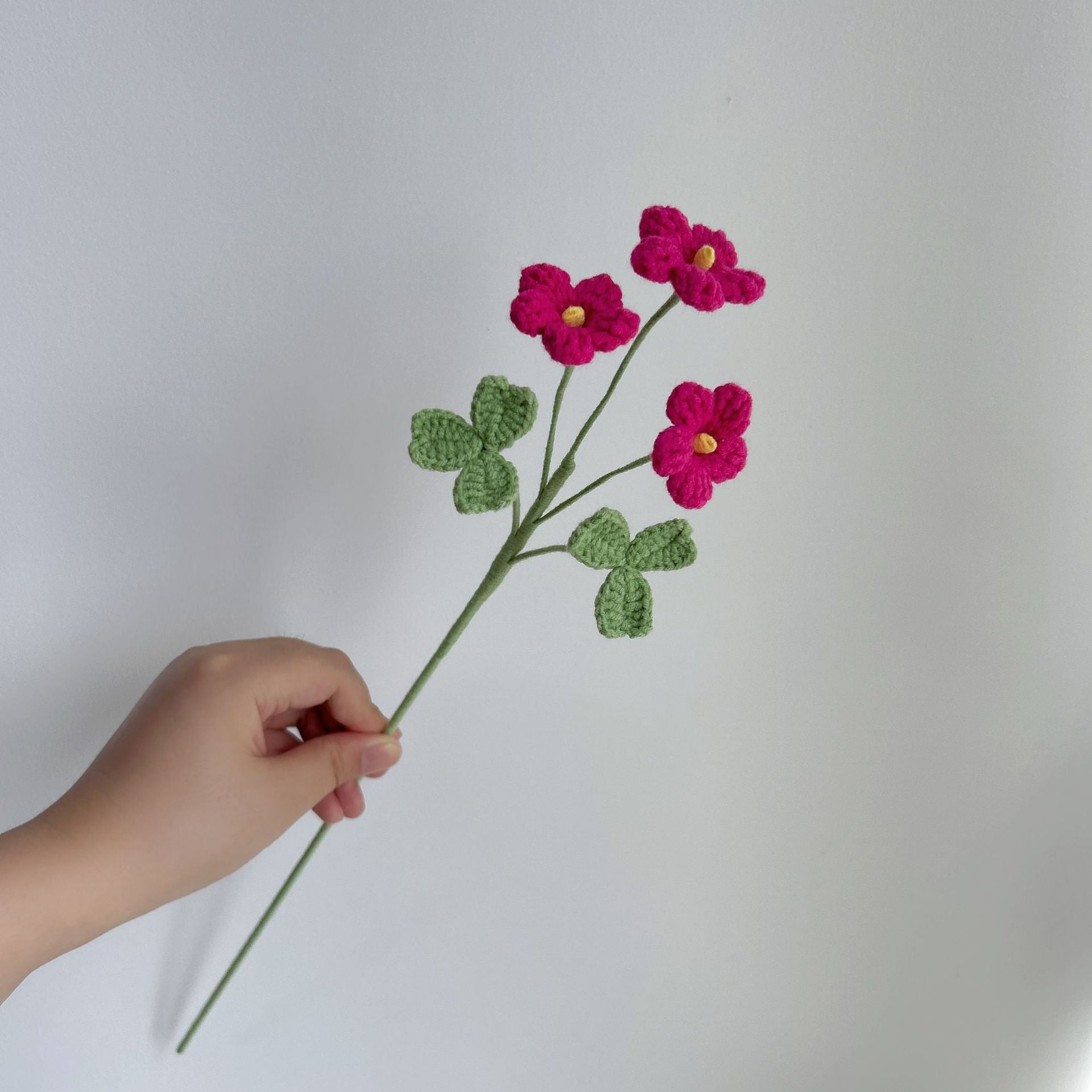Crochet Clover Stem