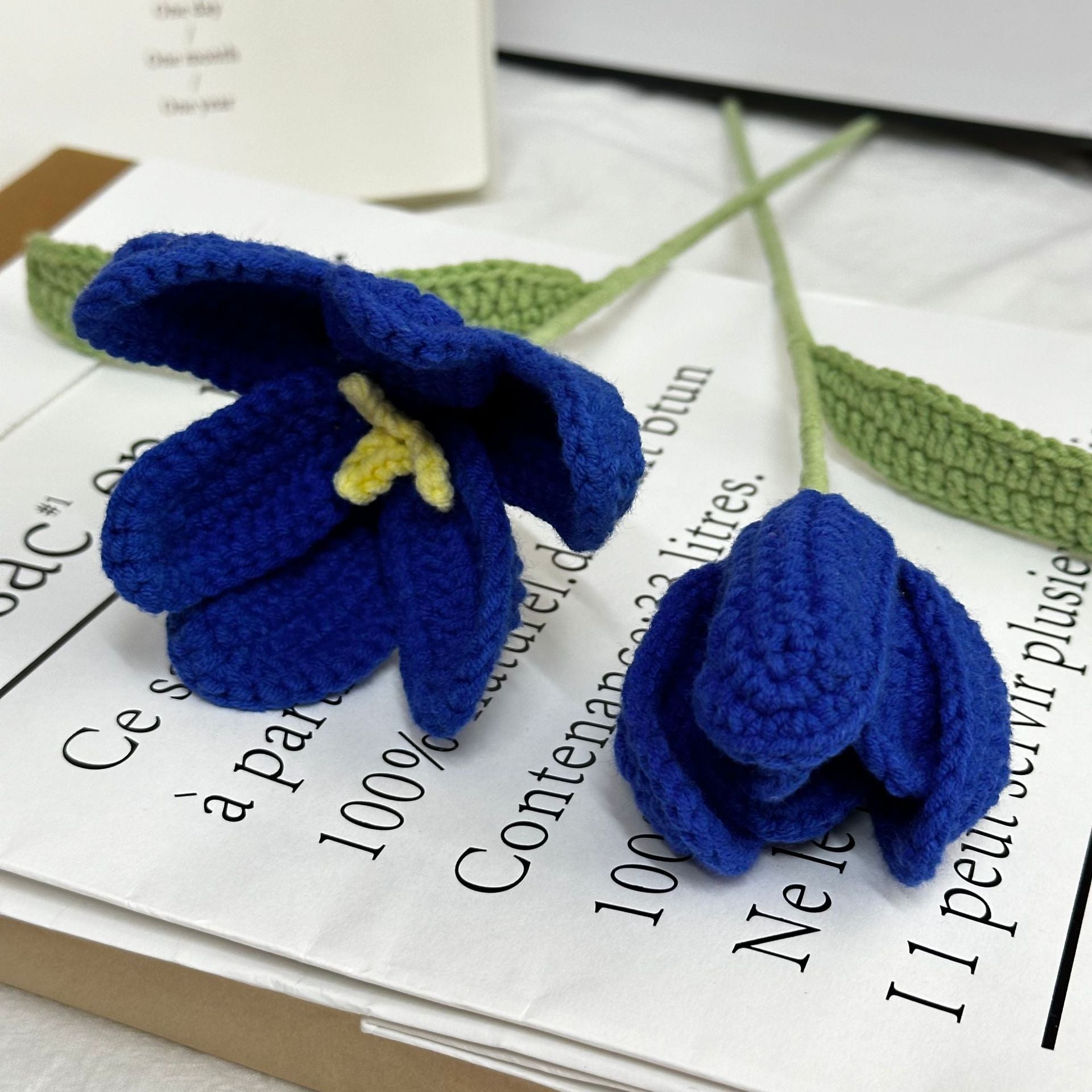 Crochet Tulip Stem