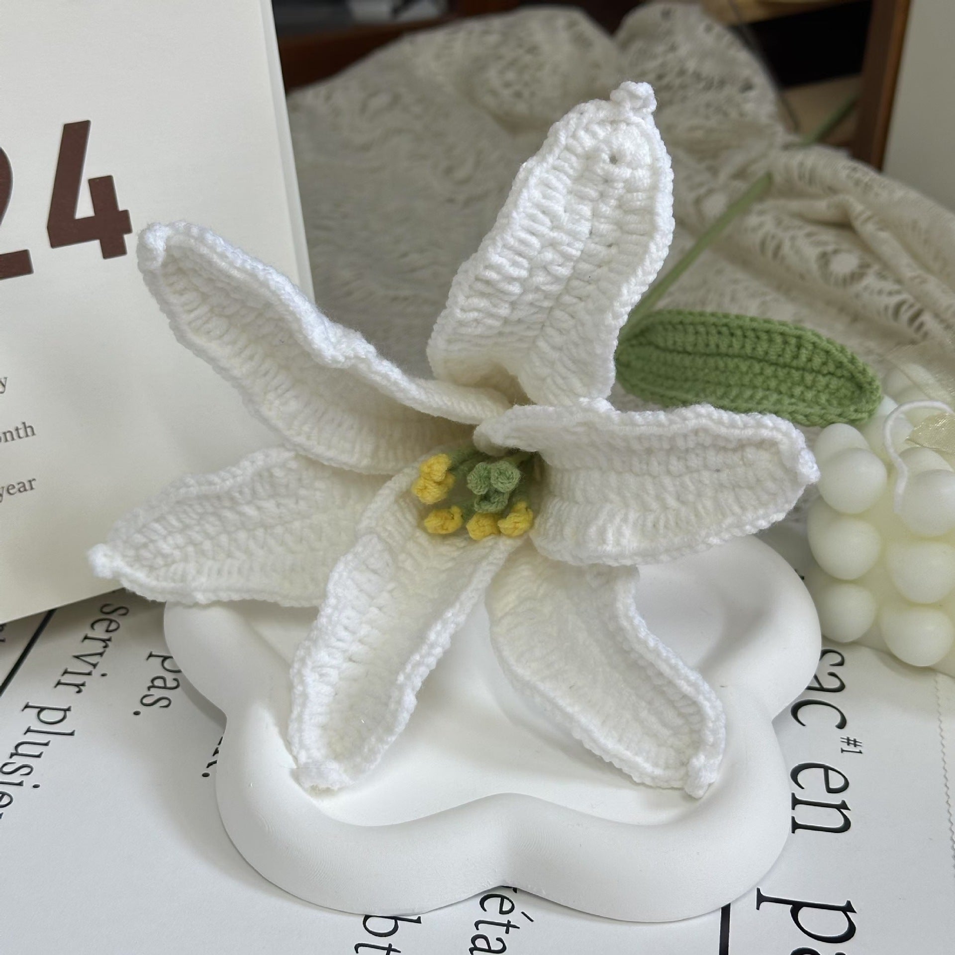 Crochet Lily Stem (No.2)