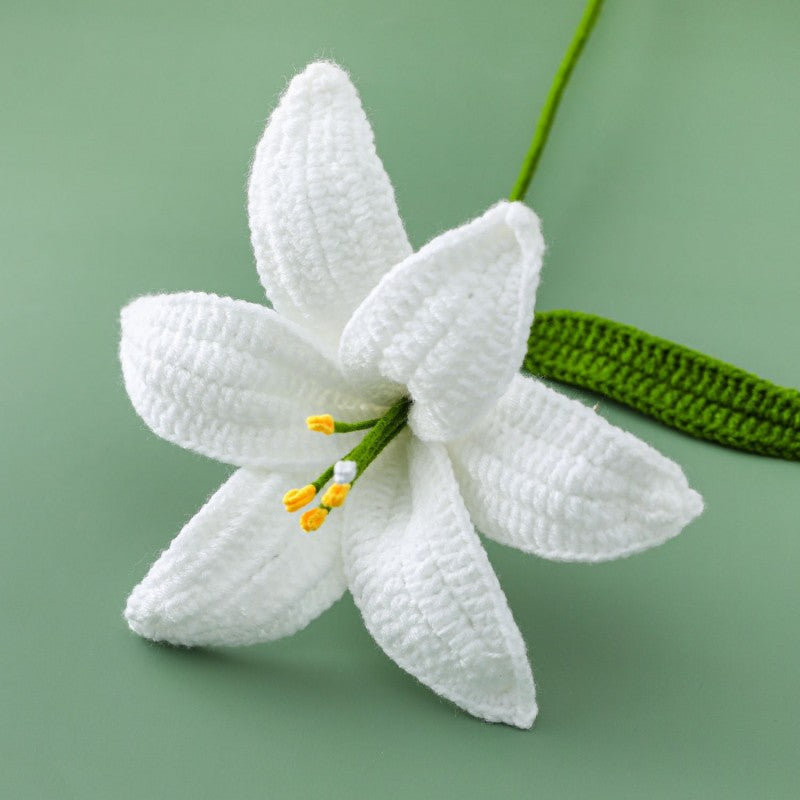 Crochet Lily Stem