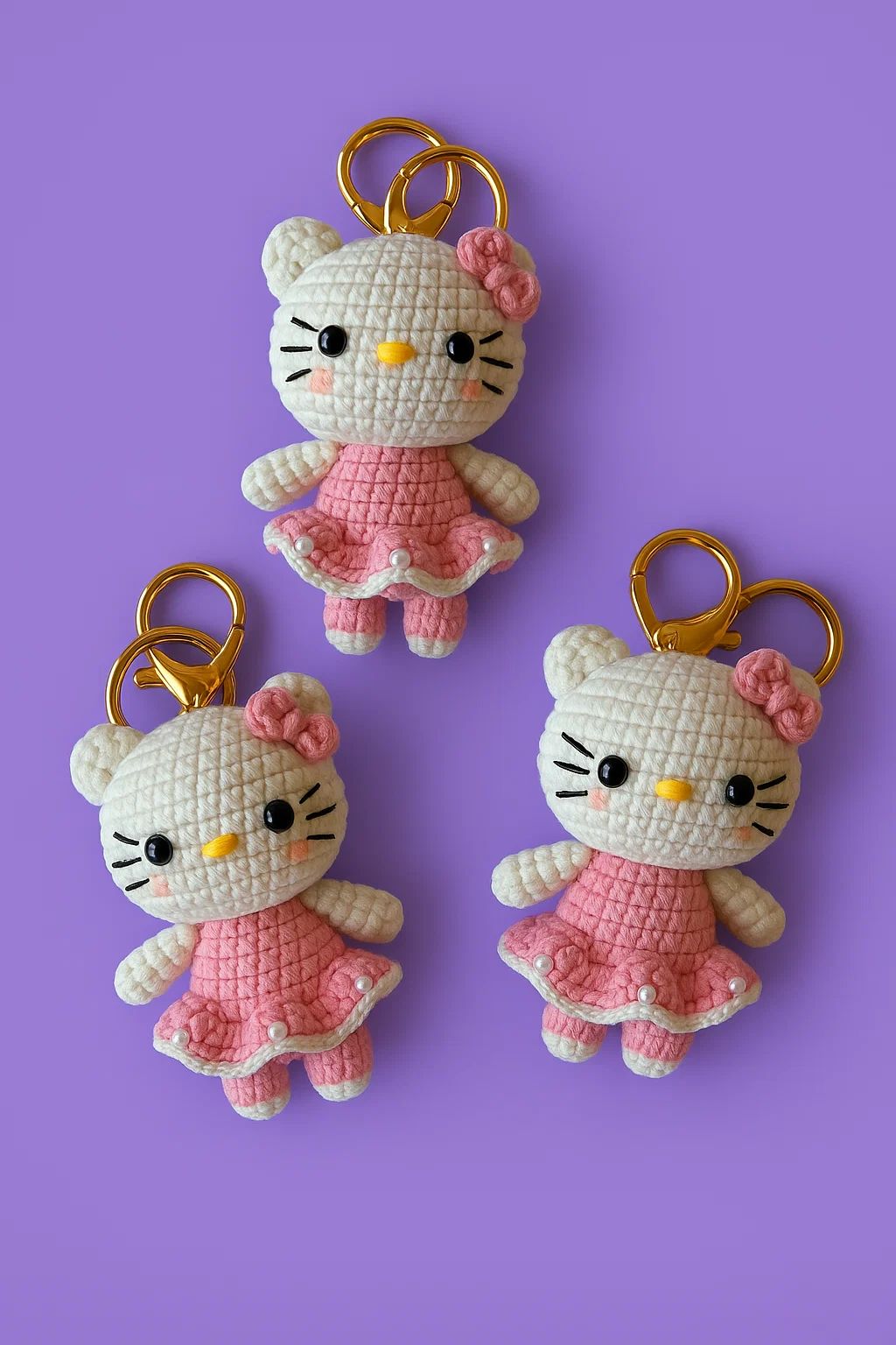 hello kitty violet keychains hello kitty violet keychains