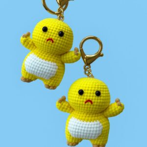 quacky duck keychain