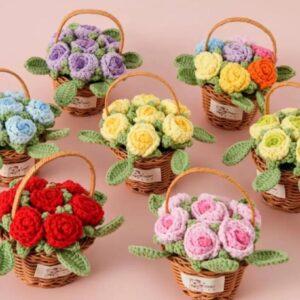 Home rose basket